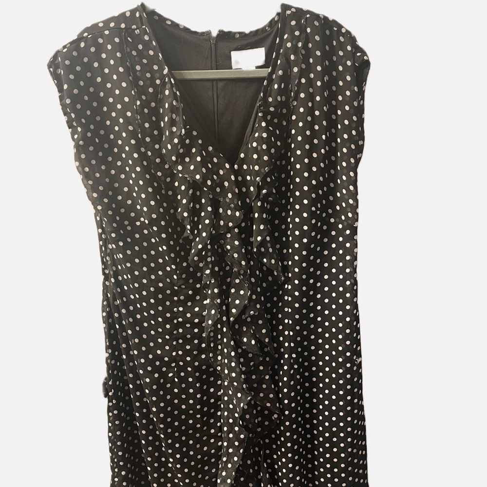 ✂️Polka dot a line dress